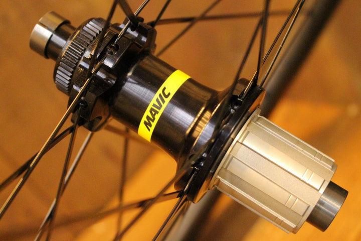 マヴィック MAVIC コスミック COSMIC PRO CARBON UST DISC カーボン チューブレスレディ ホイールセット シマノ 11S/12S 19C 【芦屋店】