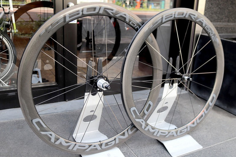 カンパニョーロ Campagnolo ボーラワン BORA ONE 50 カーボン チューブラー ホイールセット シマノ12/11S ナローリム20mm 【東京南麻布店】