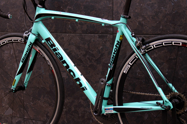 ビアンキ Bianchi インプルソ IMPULSO 2015 550サイズ シマノ アルテグラ 6800 カンパニョーロ シロッコ アルミ ロードバイク 【福岡店】