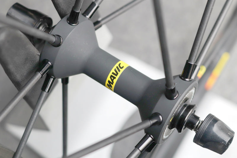 マヴィック MAVIC アールシス R-SYS SLR アルミ クリンチャー ホイールセット シマノ11S ナローリム 15C 【東京南麻布店】