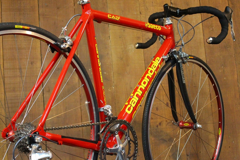 キャノンデール CANNONDALE CAD3 SAECO チームレプリカ 1998年頃 52サイズ シマノ デュラエース 7700 9S アルミ  ロードバイク 【芦屋店】