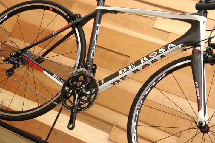 【セール!!】 デローザ DE ROSA R848 2012モデル 48サイズ カンパニョーロ ヴェローチェ 10S カーボン ロードバイク【立川店】