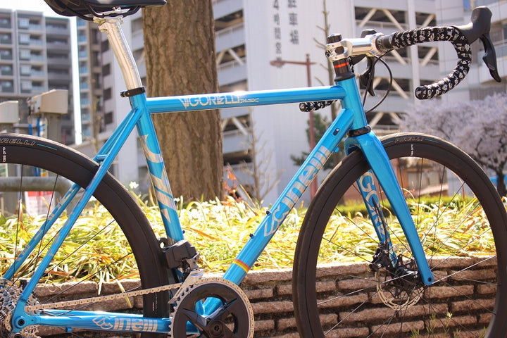 美車！チネリ CINELLI ヴィゴレッリ VIGORELLI ROAD DISC Sサイズ RIVAL E-TAP AXS 12S クロモリ ロードバイク【名古屋店】