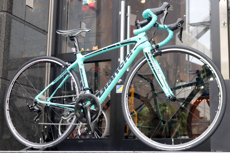 ビアンキ Bianchi インテンソ Intenso 2018 44サイズ シマノ 105 R7000 11S カーボン ロードバイク 【東京南麻布店】