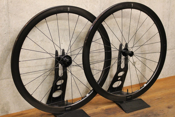 未使用品 ジャイアント GIANT SLR1 42 DISC HOOKLESS カーボン チューブレス ホイールセット シマノ11S 19C【福岡店】