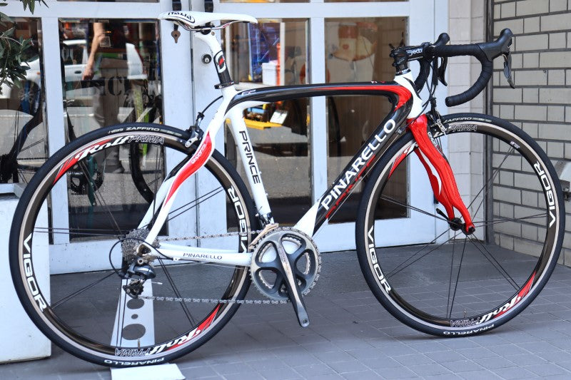 ピナレロ PINARELLO プリンス PRINCE 2010モデル 515サイズ シマノ デュラエース 7900 10S カーボン ロードバイク VIGOR 【横浜店】