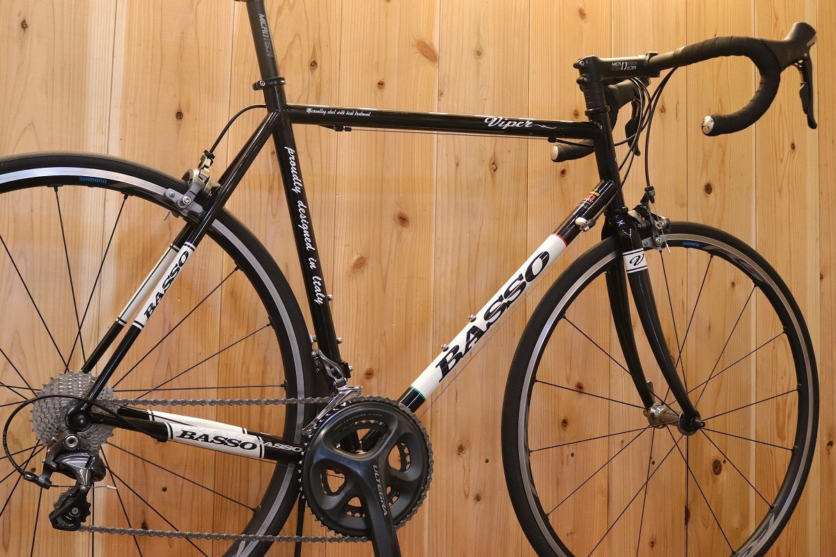 バッソ BASSO バイパー VIPER 2015年モデル 560サイズ アルテグラ 6800 11S クロモリ ロードバイク 【芦屋店】