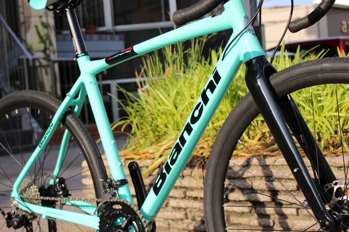 美車！ビアンキ BIANCHI ヴィア ニローネ VIA NIRONE 7 ALLROAD DISC 2021 55サイズ GRX RX400 MIX 10S アルミ ロードバイク【名古屋店】