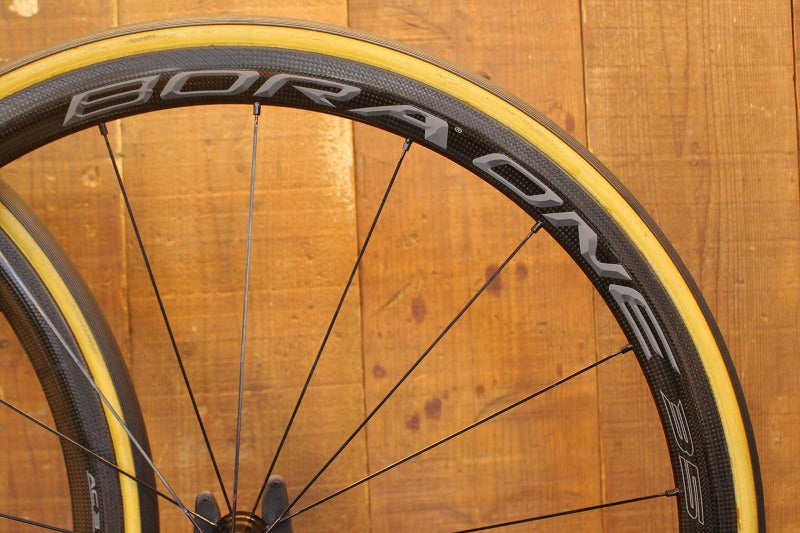 カンパニョーロ Campagnolo ボーラ ワン BORA ONE 35 AC3 カーボン チューブラー ホイールセット シマノ11S 【芦屋店】