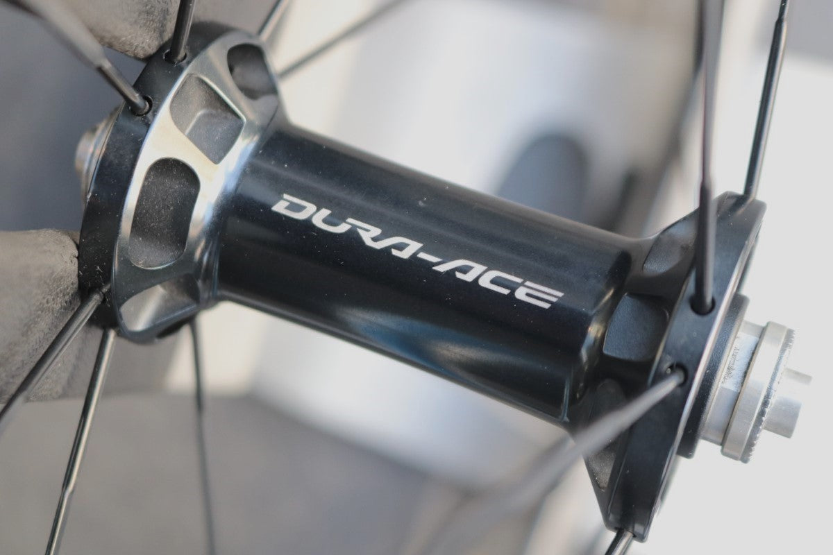 シマノ SHIMANO デュラエース DURA-ACE WH-9000-C35-CL アルミ カーボン クリンチャー ホイールセット  シマノ12/11S ナローリム 15C 【東京南麻布店】