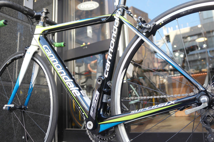 キャノンデール Cannondale スーパーシックス ハイモッド SUPERSIX Hi-Mod 2011 48サイズ 105 5700 10S カーボン ロードバイク 【麻布店】