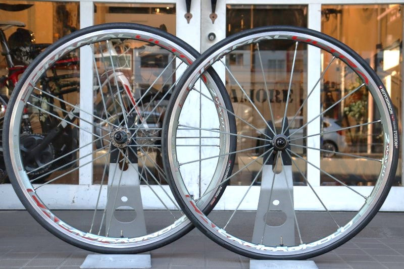 カンパニョーロ Campagnolo シャマルウルトラ SHAMAL ULTRA 2WAY-FIT アルミ チューブレス ホイールセット シマノ12/11S ナローリム 15C 【横浜店】