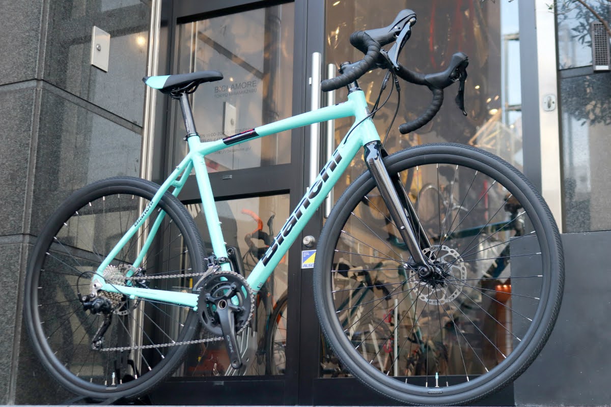 ビアンキ BIANCHI ヴィアニローネ7 オールロード VIANIRONE7 ALLROAD 2021 57 GRX RX400 10S アルミ  ロードバイク 【南麻布店】