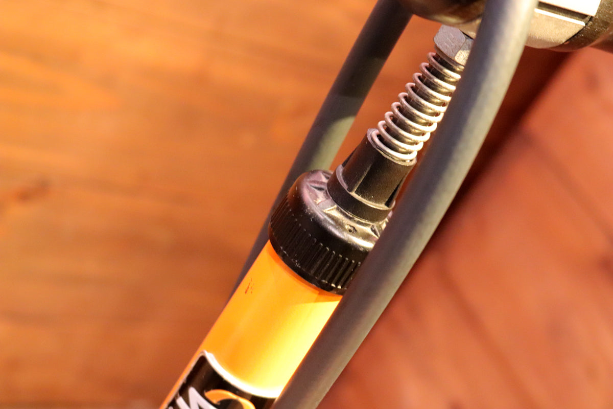 SKS レンコンプレッサー RENNKONPRESSOR ヒラメ縦カム付 フロアポンプ