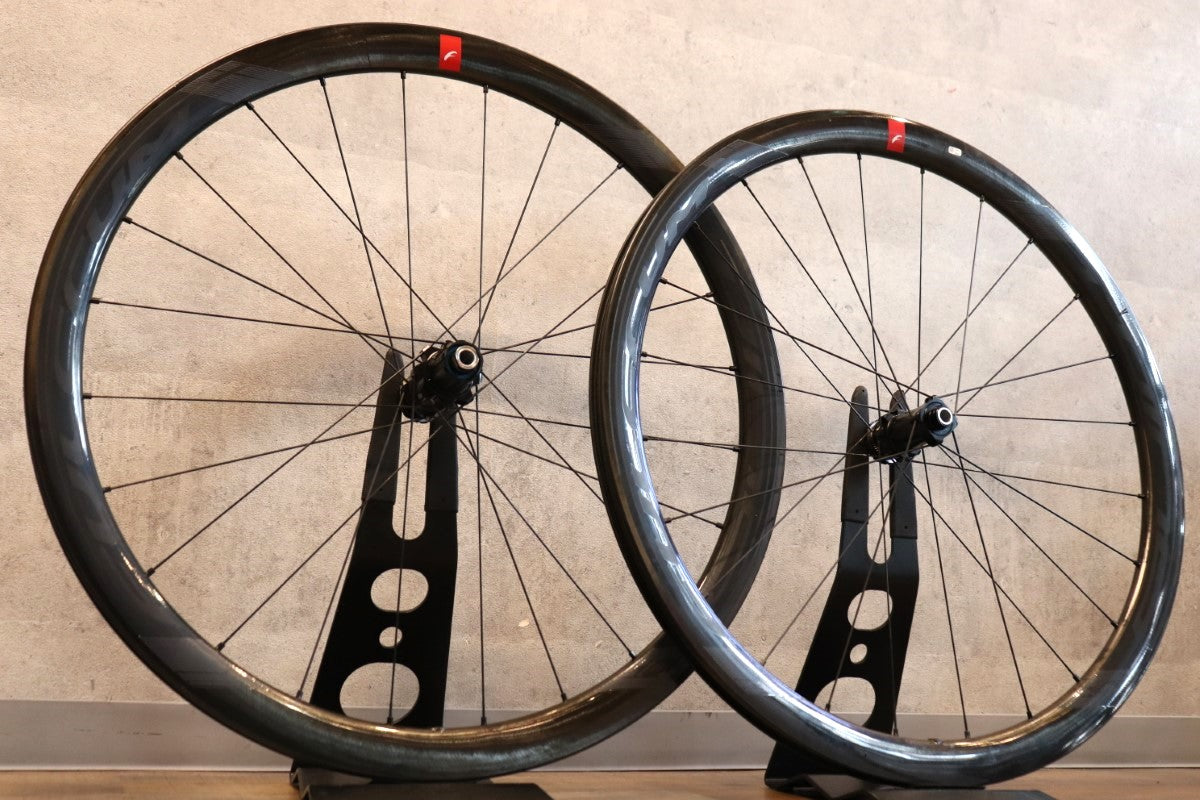 フルクラム FULCRUM ウインド ディスク WIND40 DB 2Way-fit カーボン チューブレス ホイールセット シマノ 12/11S  ワイドリム 19C 【さいたま浦和店】