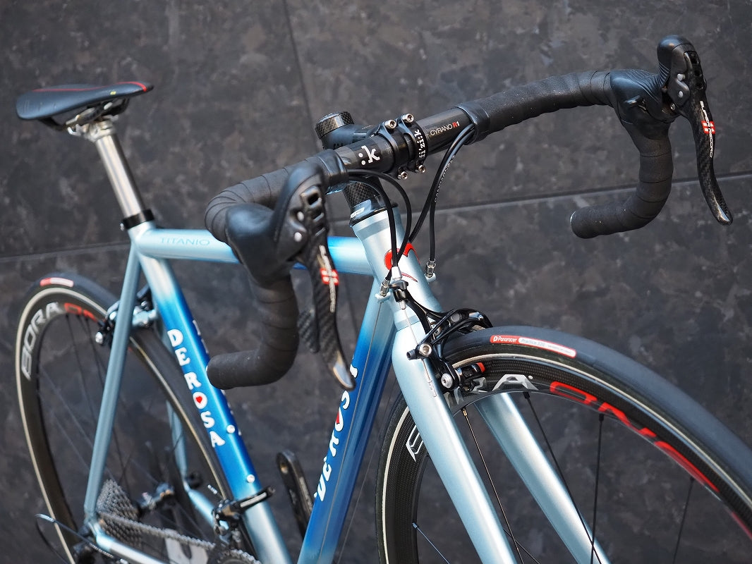 デローザ DE ROSA チタニオ TITANIO カンパニョーロ スーパーレコード
