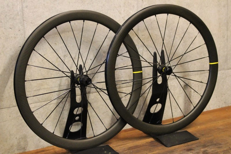 マビック MAVIC コスミック COSMIC SLR 45 DISC シマノ11S カーボン ホイールセット チューブレスレディ UST【福岡店】