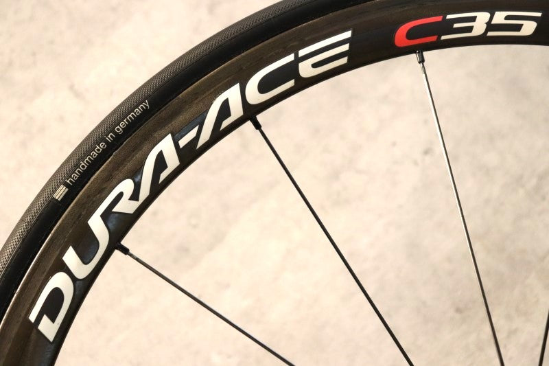 シマノ SHIMANO デュラエース DURA-ACE WH-7900 C35 カーボン チューブラー ホイールセット シマノ10S ナローリム 【さいたま浦和店】