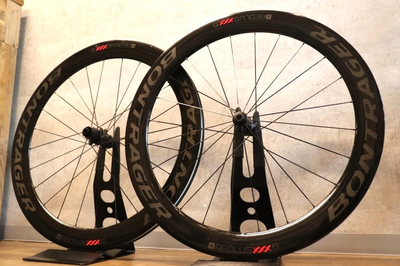 ボントレガー BONTRAGER アイオロス AEOLUS XXX6 TLR DISC カーボン チューブレスレディ ホイールセット シマノ12/11S 21C 【さいたま浦和店】