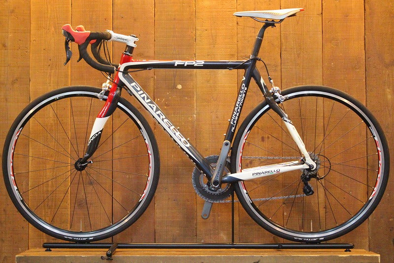 ピナレロ PINARELLO FP2 2008年モデル 52サイズ シマノ 105 5700 MIX 10s アルミ カーボンバック ロードバイク  【芦屋店】