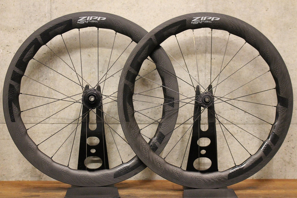 ジップ ZIPP 454 NSW Tubeless DISC カーボン チューブレス ディスク ホイールセット シマノ12S/11S フックレス  【福岡店】