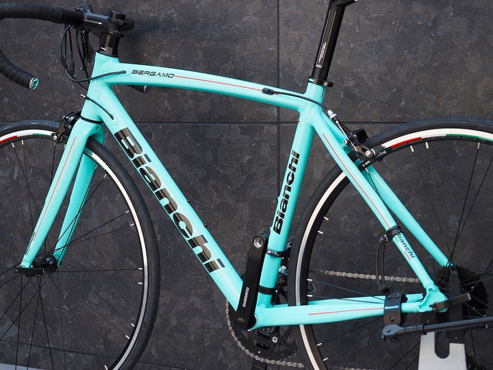 ビアンキ BIANCHI ベルガモ BERGAMO 53サイズ シマノ クラリス R2000 8S アルミ ロードバイク 【福岡店】