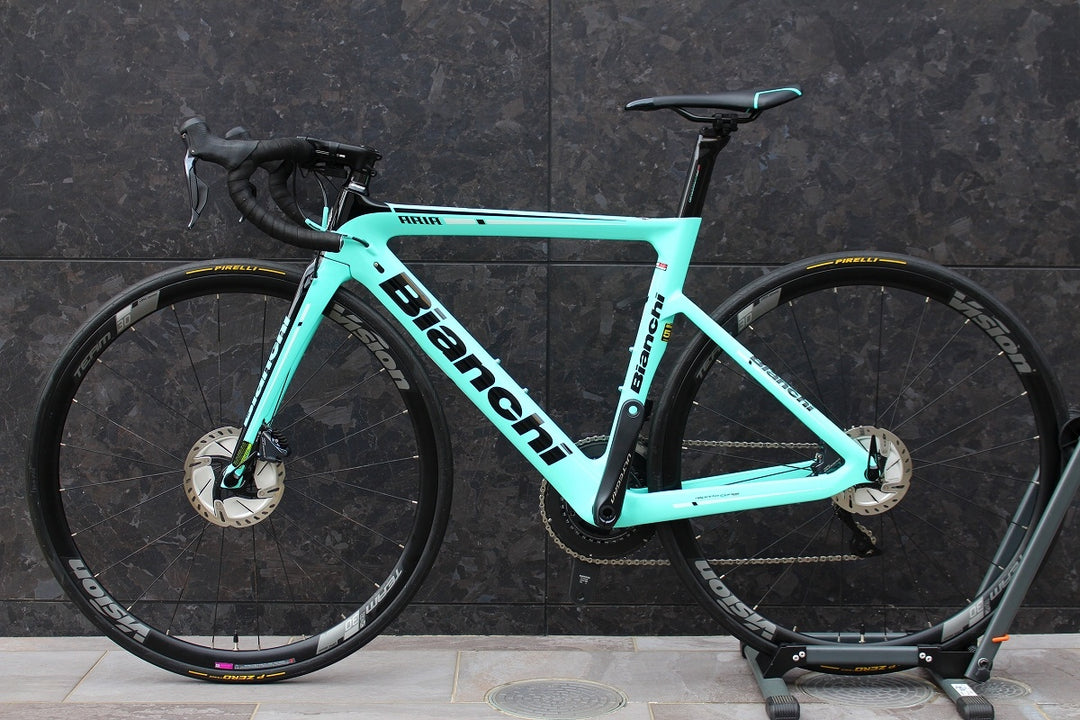 ビアンキ Bianchi アリア ディスク ARIA DISC 2019モデル 50サイズ シマノ アルテグラ R8070 Di2 11S カーボン ロードバイク 【福岡店】