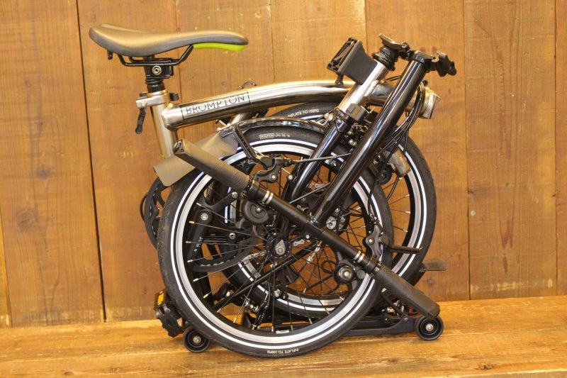 ブロンプトン BROMPTON S6R 2016年頃モデル ニッケルブラックエディション 16インチ 折り畳み ミニベロ 小径車 【芦屋店】 –  BICI AMORE ONLINE STORE