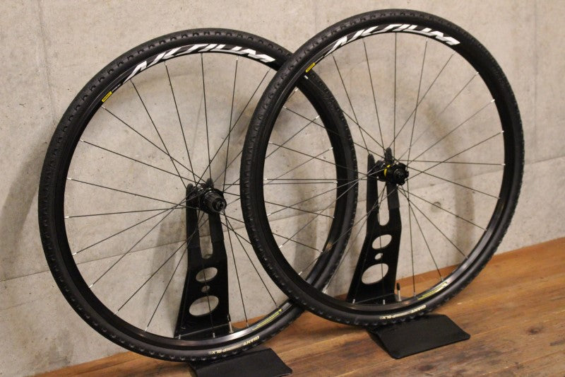 マビック MAVIC アクシウム ディスク AKSIUM DISC シマノ11S ホイールセット センターロック エンド100×135㎜  クイックリリース 【福岡店】