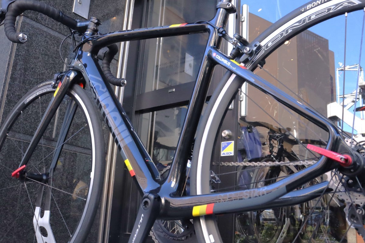 チネリ Cinelli スーパースター SUPERSTAR 2018年モデル Sサイズ シマノ アルテグラ R8000 11S カーボン ロードバイク  【東京南麻布店】