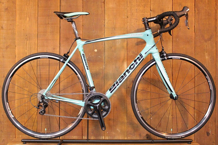 ビアンキ BIANCHI インテンソ INTENSO 2017年 57サイズ シマノ 105 5800 11S カーボン ロードバイク 【芦 –  BICI AMORE ONLINE STORE