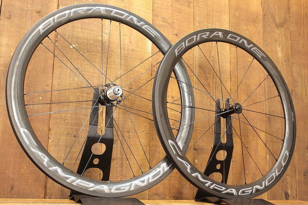 カンパニョーロ CAMPAGNOLO ボーラワン BORA ONE 50 AC3 カーボン クリンチャー ホイールセット シマノ12S/11S 17C 【芦屋店】