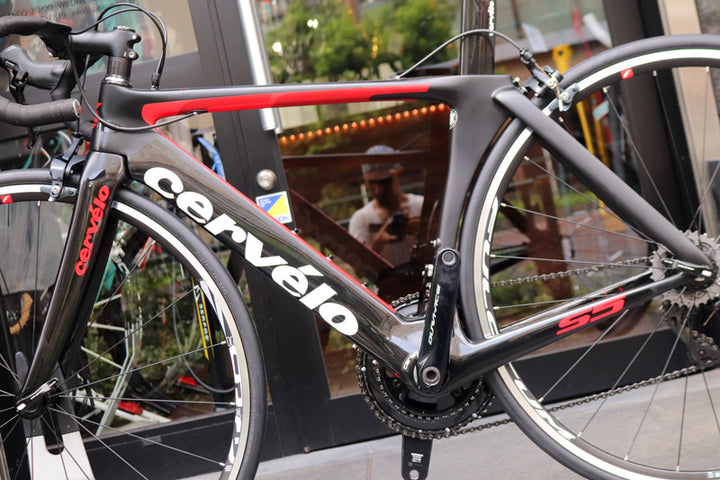 サーヴェロ CERVELO S5 2018 48サイズ シマノ デュラエース R9100 Mix カーボン エアロ ロード ロードバイク 【東京南麻布店】