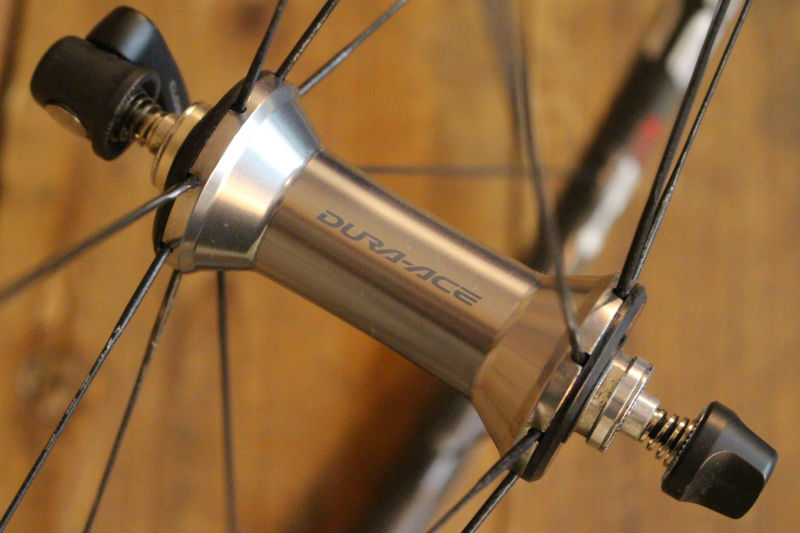 シマノ SHIMANO デュラエース DURA-ACE WH-7900 C24 TL カーボン アルミ チューブレス ホイールセット シマノ10S ナローリム C15【芦屋店】