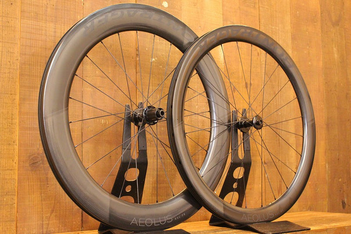 ボントレガー BONTRAGER アイオロス AEOLUS RSL 51＆75 TLR DISC カーボン チューブレスレディ ホイールセット シマノ11s 【芦屋店】