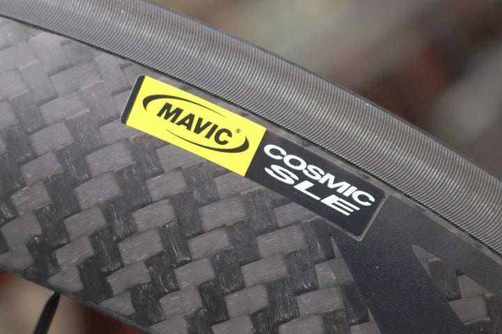 マヴィック MAVIC コスミック エグザリット COSMIC SLE アルミ カーボン クリンチャー フロントホイール ナローリム 13C 【東京南麻布店】