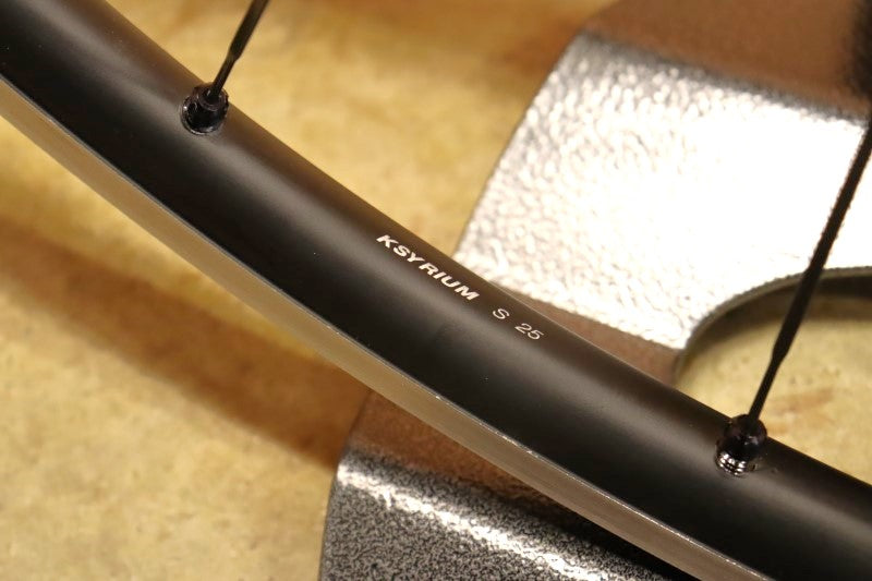 MAVIC KSYRIUM S リアのみ リムブレーキ用 チューブレス対応 MAVIC KSYRIUM S RIM BRAKE TUBELESS ALUMINIUM WHEEL マビック