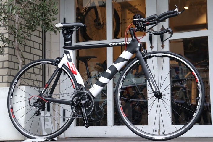 サーヴェロ Cervelo P3 2013モデル 54サイズ シマノ アルテグラ 6700 10S カーボン TTバイク トライアスロンバイク 【横浜店】