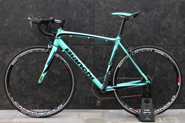 ビアンキ Bianchi インプルソ IMPULSO 2015 550サイズ シマノ アルテグラ 6800 カンパニョーロ シロッコ アルミ ロードバイク 【福岡店】