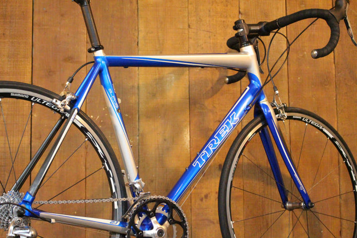 トレック TREK 2.1 2008年モデル 58サイズ シマノ ティアグラ 4500 MIX 9S アルミ カーボン ロードバイク【芦屋店 –  BICI AMORE ONLINE STORE