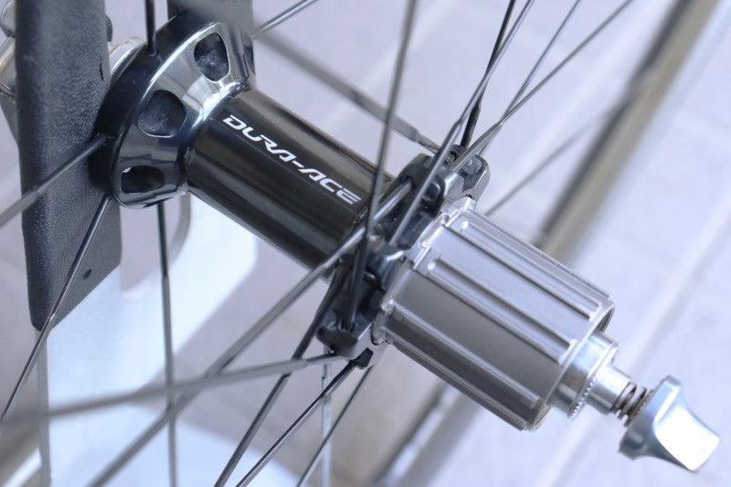 シマノ SHIMANO デュラエース DURA-ACE WH-9000 C50 CL アルミ カーボン クリンチャー ホイールセット シマノ11S 17C 【横浜店】