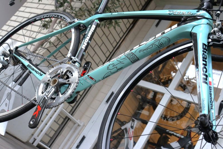 ビアンキ Bianchi オルトレ Oltre XR2 2014モデル 47サイズ シマノ アルテグラ 6700 MIX 10S カーボン ロードバイク 【横浜店】