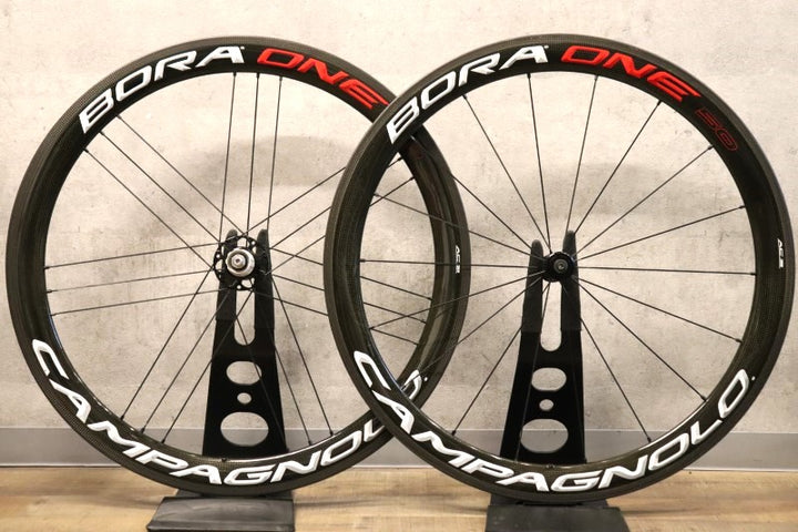 年末セール! カンパニョーロ Campagnolo ボーラワン BORA ONE 50 AC3 カーボン クリンチャー ホイールセット シマノ 12/11S 【さいたま浦和店】