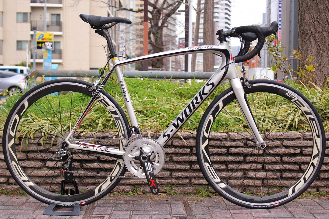 スペシャライズド SPECIALIZED S-WORKS ターマック TARMAC SL4 2014 XL スラム RED MIX 10S カーボン  ロードバイク【名古屋店】