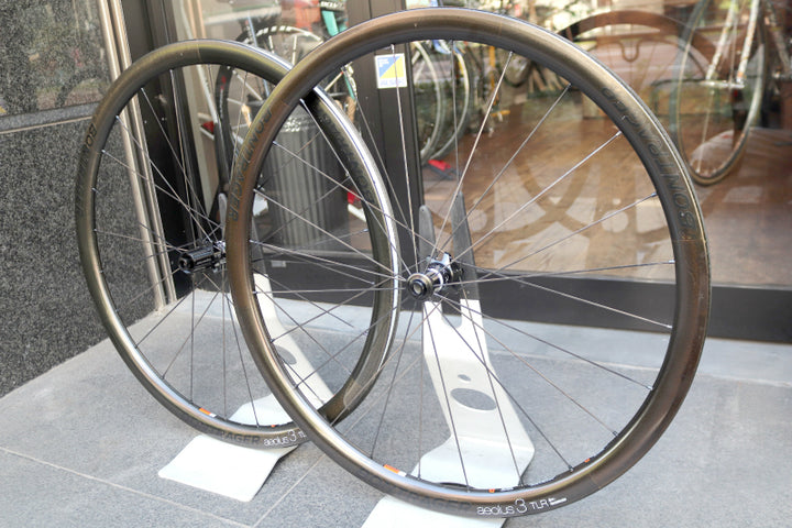 ボントレガー BONTRGER アイオロス ディスク Aeolus 3 TLR DISC D3 カーボン チューブレス ホイールセット シマノ12/11S 【東京南麻布店】