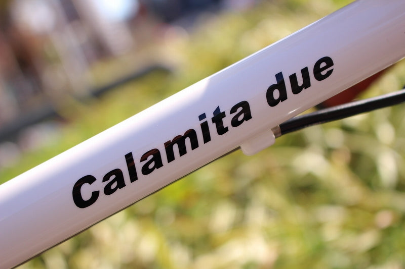 クロモリロードバイク カラミータ デュエ Calamita due カラミータ CALAMITA DUE+ Mサイズ シマノ ソラ R3000 MIX 9S クロモリ