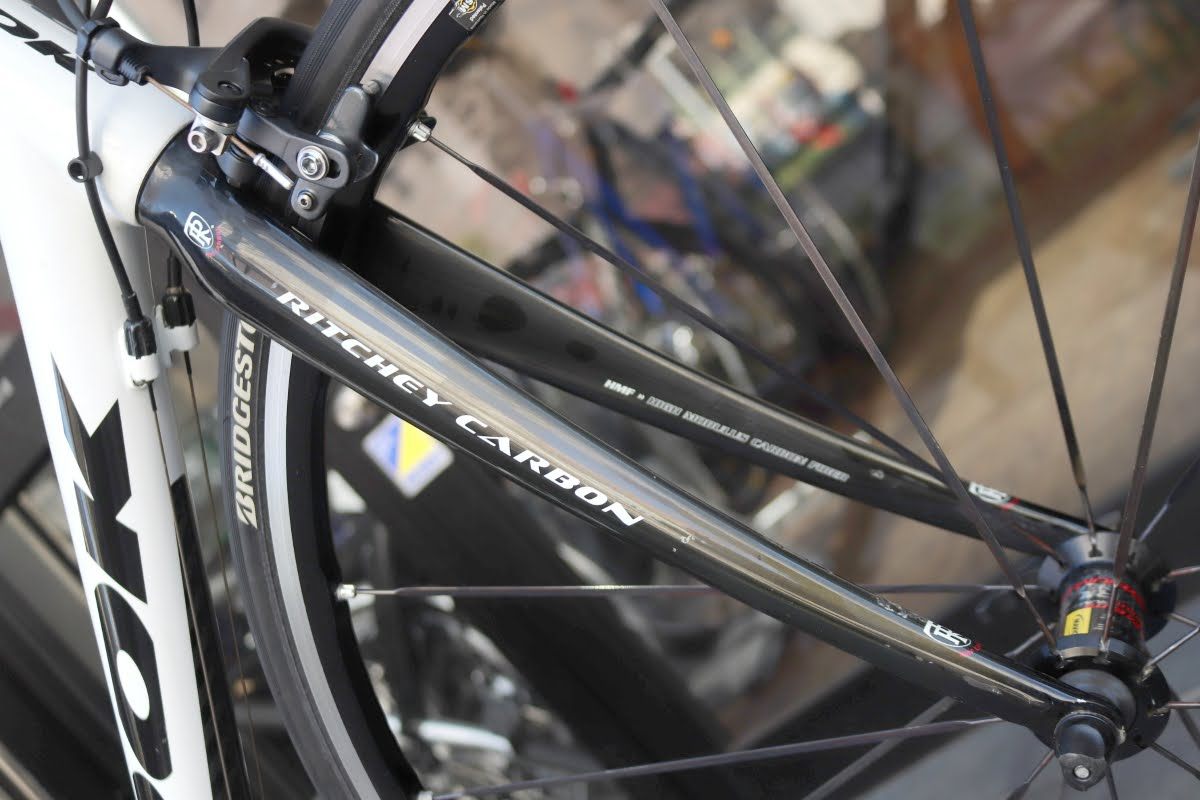 ◎LOOK ルック 555 2008 カーボン フレーム 現状品 ルック 訳アリ LOOK 555 ロード フレームセット 2008年 Sサイズ