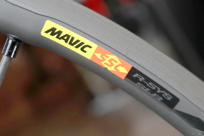 マヴィック MAVIC アールシス R-SYS SLR アルミ クリンチャー ホイールセット シマノ11S ナローリム 15C 【東京南麻布店】