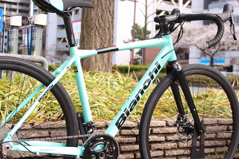 ビアンキ BIANCHI ヴィア ニローネ Via nirone 7 ALLROAD DISC 2021モデル 53サイズ シマノ GRX RX400  MIX 10S アルミ ロードバイク【名古屋店】