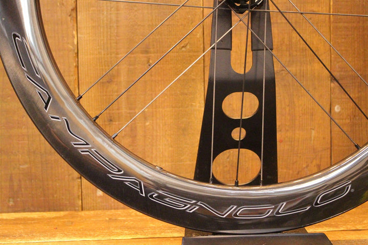 年末セール! カンパニョーロ Campagnolo ボーラ BORA WTO 60 DB カーボン チューブレス ディスク ホイールセット シマノ 11s/12s ワイド 19C 【芦屋店】